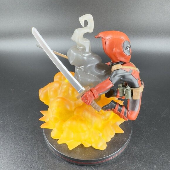 Marvel Comics Q Fig QMX Deadpool Loot Crate Exclusive Hard Plastic Figurine - Picture 8 of 12